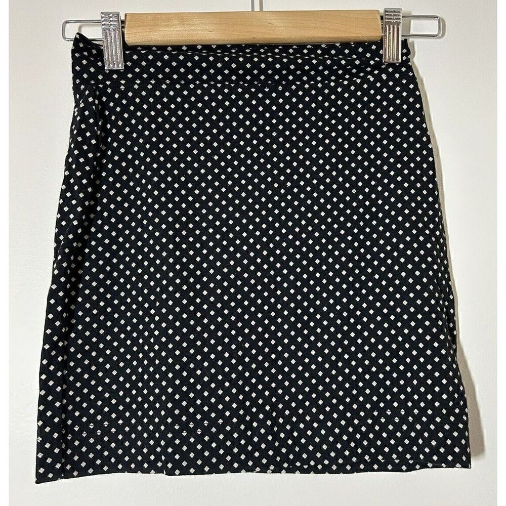 Victoria’s Secret Black and Gray Mini Skirt Size Small